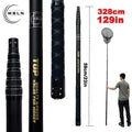 Salabre telescópico de carbono 328 cm plegable