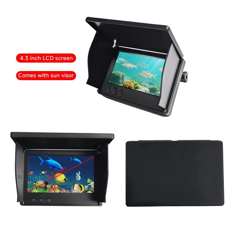 Cámara Submarina de Pesca 7" HD — Sonda Visual con Cable