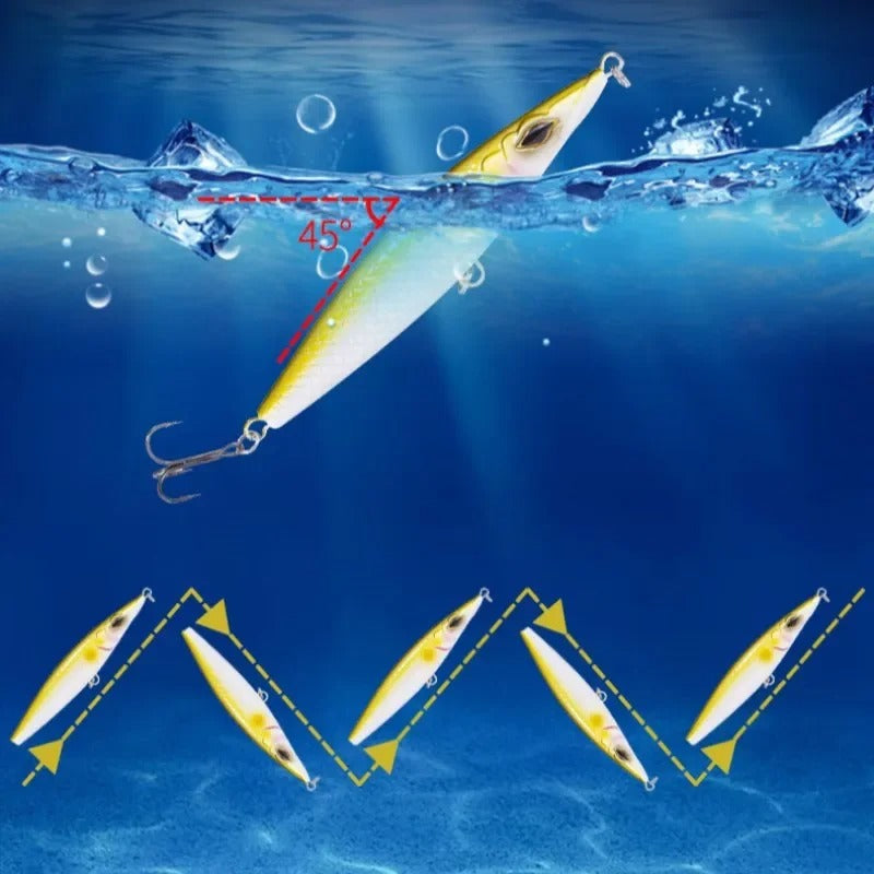 Señuelo Stickbait Minnow Superficie — 90/110/130 mm