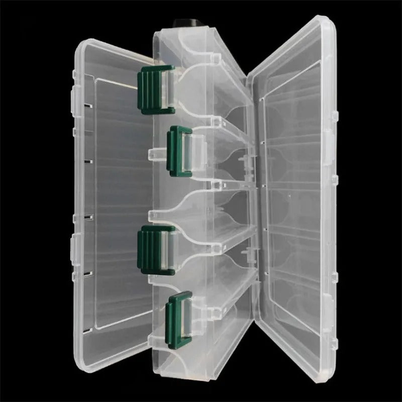 Caja abierta por ambos lados