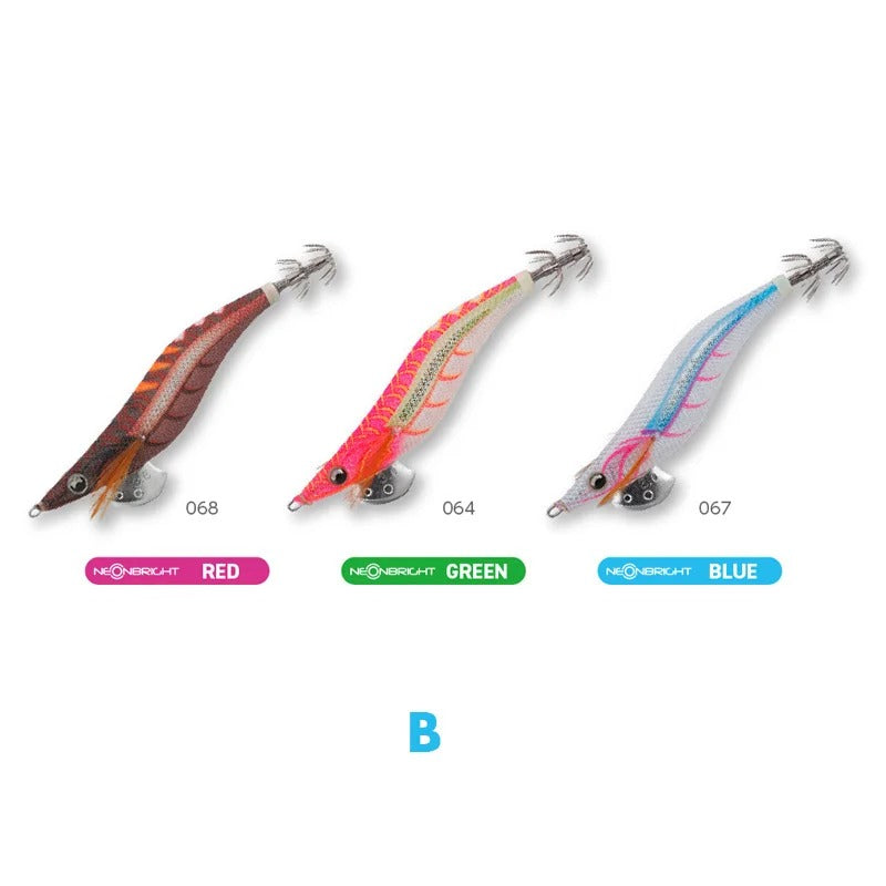 Pack 3 EGI Yamashita — Serie B (068 RED, 064 GREEN, 067 BLUE)