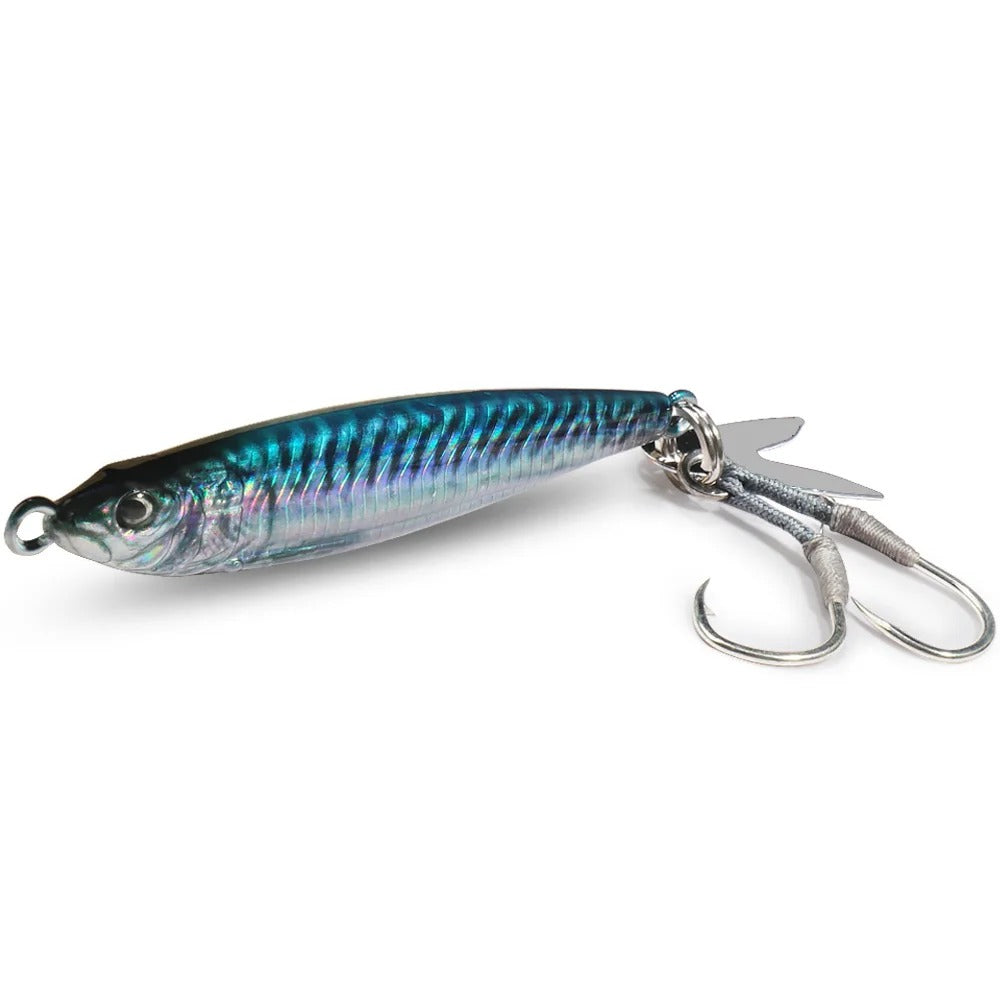 Casting Jig Sardina A1 Caballa Azul