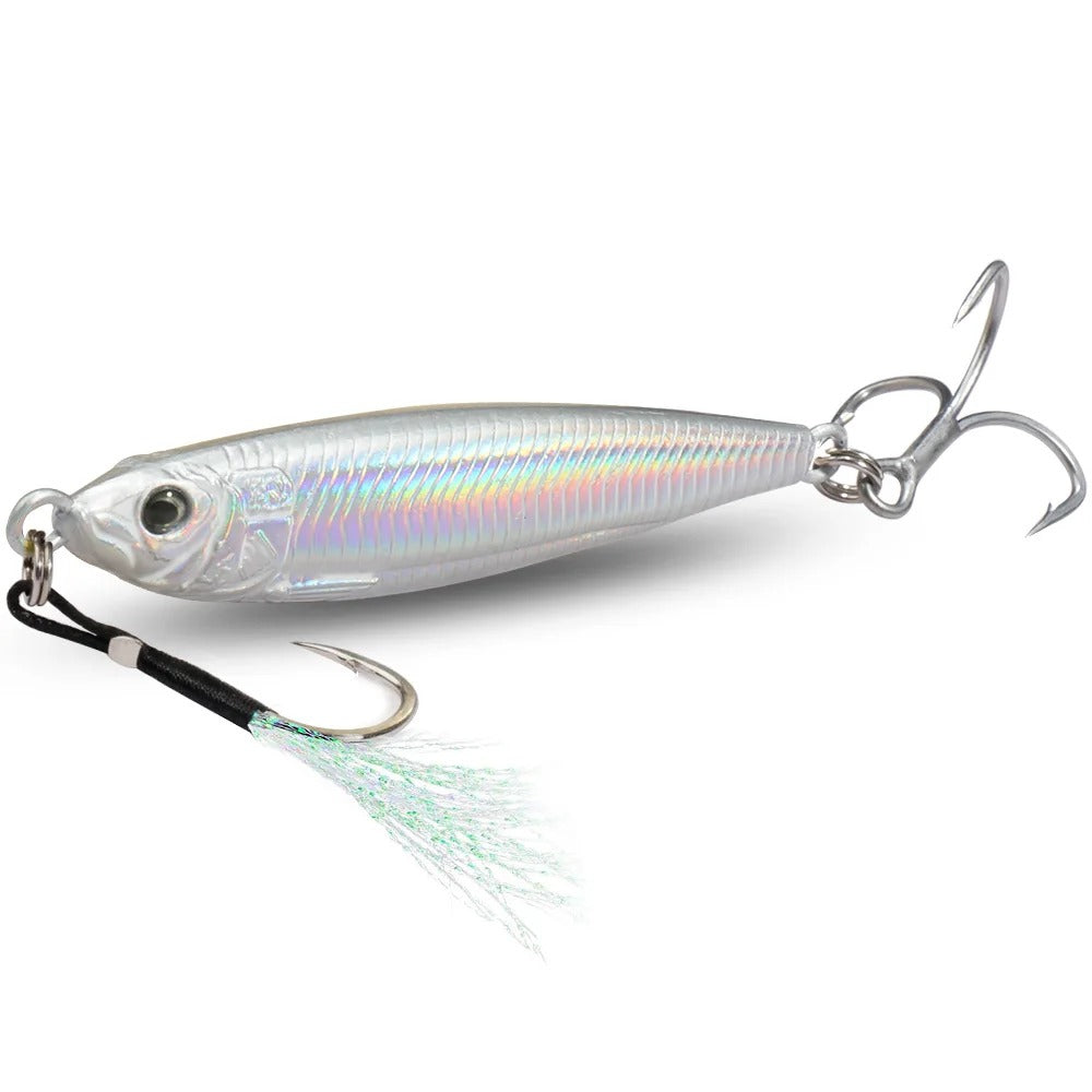 Casting Jig Sardina B3 Plata Holo