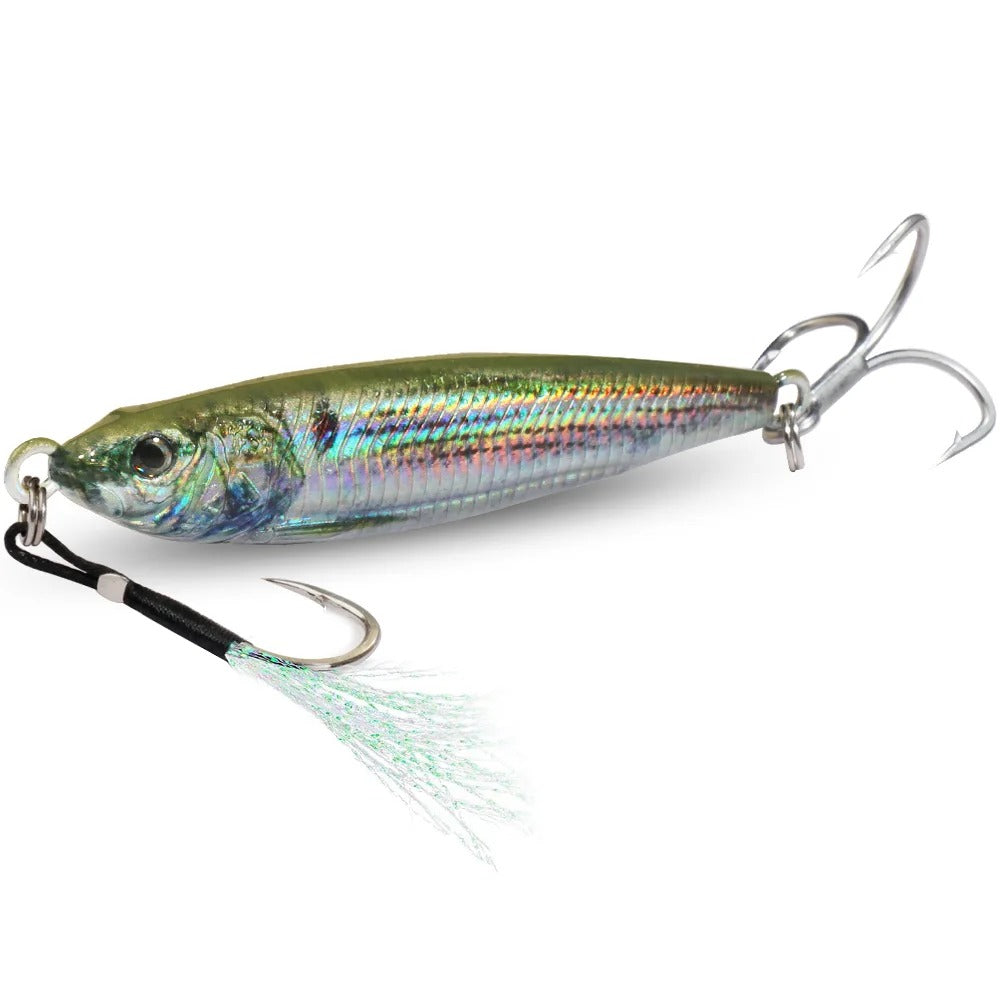 Casting Jig Sardina E3 Verde Oliva