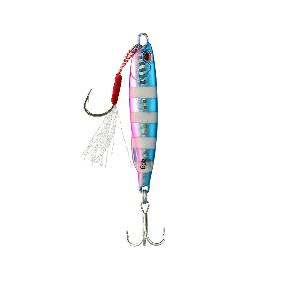 Meteor Jig Azul Rosa Zebra