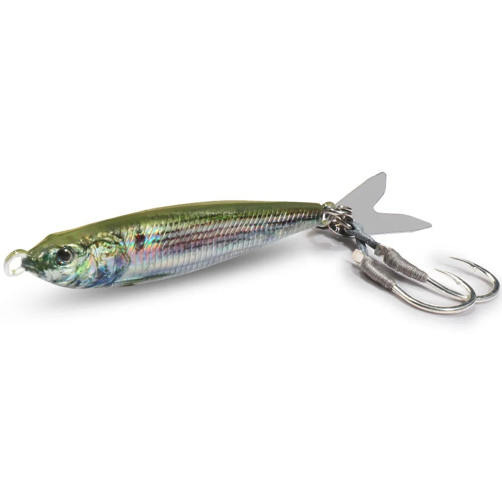 Casting Jig Sardina E1 Verde Oliva